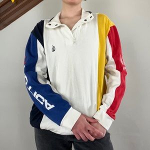 NAUTICA x Urban Outfitters Exclusive Colorblock Sweatshirt